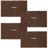 Sunnydaze Gazebo Sidewall Set - Brown