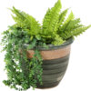 Purlieu Ceramic Indoor/Outdoor Planter - 15-Inch - Tempest Purlieu Ceramic Indoor/Outdoor Planter - 15-Inch - Tempest