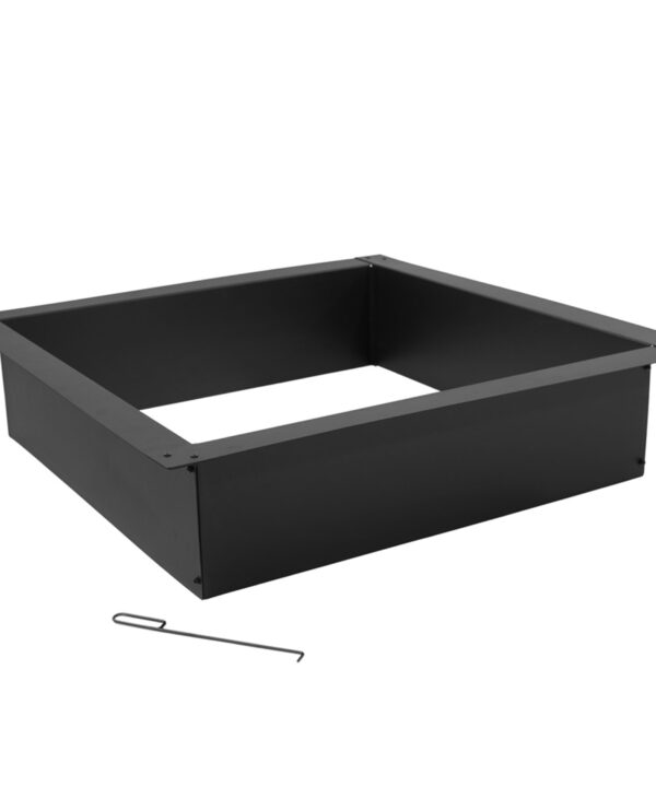 Sunnydaze Square Heavy-Duty Fire Pit Rim/Liner, DIY Fire Pit Above or In-Ground, Steel, 36-Inch Sunnydaze Square Heavy-Duty Fire Pit Rim/Liner, DIY Fire Pit Above or In-Ground, Steel, 36-Inch
