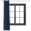 Indoor/Outdoor Curtain Panel with Grommet Top - 52 x 120 in (1.32 x 3 m) - Blue Indoor/Outdoor Curtain Panel with Grommet Top - 52 x 120 in (1.32 x 3 m) - Blue