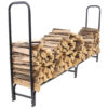 Sunnydaze 8-Foot Firewood Log Rack, Log Rack ONLY
