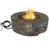 Sunnydaze Cast Stone Propane Gas Fire Pit - 30-Inch