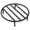 Sunnydaze Round Steel Outdoor Fire Pit Grate, 12-Inch Sunnydaze Round Steel Outdoor Fire Pit Grate, 12-Inch