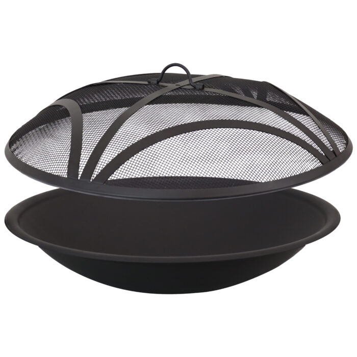 Classic Elegance Replacement Fire Pit Bowl with Spark Screen - 23"