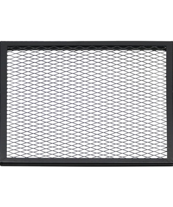 Sunnydaze X-Marks Square Fire Pit Cooking Grill, 24-Inch Sunnydaze X-Marks Square Fire Pit Cooking Grill, 24-Inch
