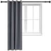 Indoor/Outdoor Blackout Curtain Panel with Grommet Top - 52 x 84 in (1.32 x 2.13 m) - Gray Indoor/Outdoor Blackout Curtain Panel with Grommet Top - 52 x 84 in (1.32 x 2.13 m) - Gray