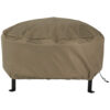 Sunnydaze Heavy-Duty Weather-Resistant Round Fire Pit Cover with Drawstring and Toggle Closure, Size and Color Options Available, Khaki, 80-inch Diameter Sunnydaze Heavy-Duty Weather-Resistant Round Fire Pit Cover with Drawstring and Toggle Closure, Size and Color Options Available, Khaki, 80-inch Diameter