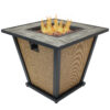 Sunnydaze Reykir Propane Gas Fire Pit - 24-Inch Sunnydaze Reykir Propane Gas Fire Pit - 24-Inch