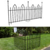 Sunnydaze Gothic Arch Garden Border Fence - 2-Piece Sunnydaze Gothic Arch Garden Border Fence - 2-Piece