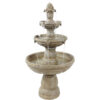 Sunnydaze 3-Tier Outdoor Water Fountain - 48-Inch Sunnydaze 3-Tier Outdoor Water Fountain - 48-Inch