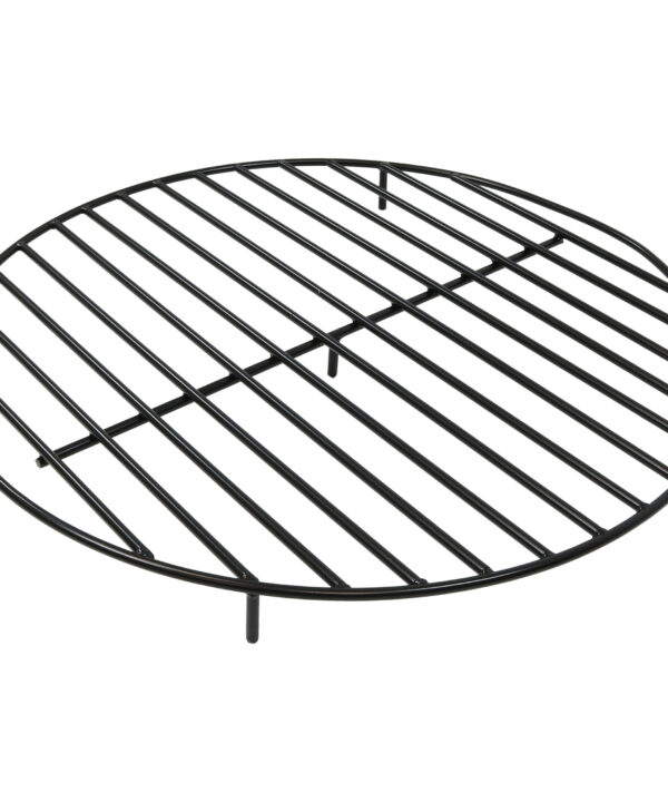 Sunnydaze Round Steel Outdoor Fire Pit Grate, 36-Inch