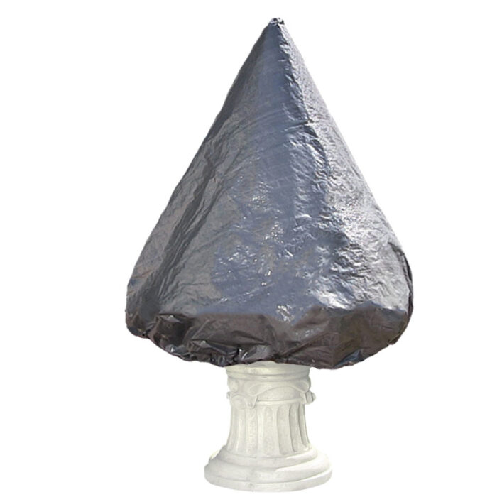Sunnydaze Gray Tiered Fountain Covers, Large (76-inch Tall X 61-inch Diam)
