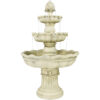 Sunnydaze 3-Tier Pineapple Outdoor Water Fountain - 51-Inch Sunnydaze 3-Tier Pineapple Outdoor Water Fountain - 51-Inch