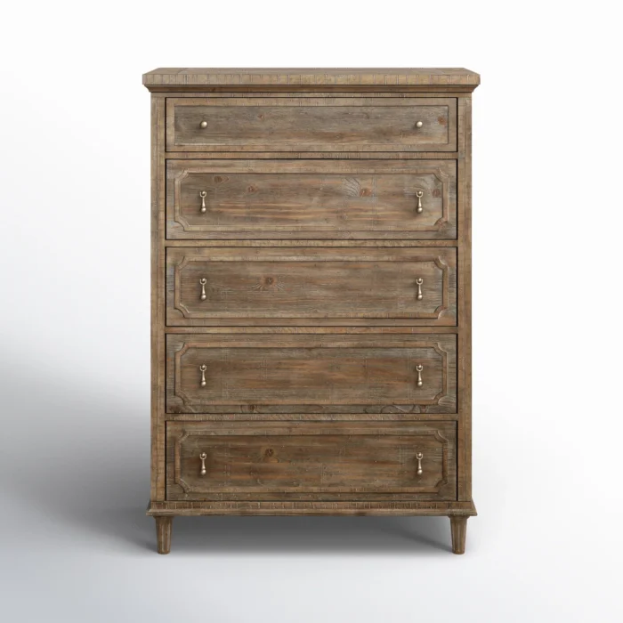 Kellyton 42'' W 5 - Drawer Farmhouse Dresser